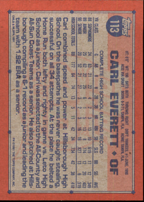1991 Topps Baseball Card Pick 2-242 - Picture 219 of 473