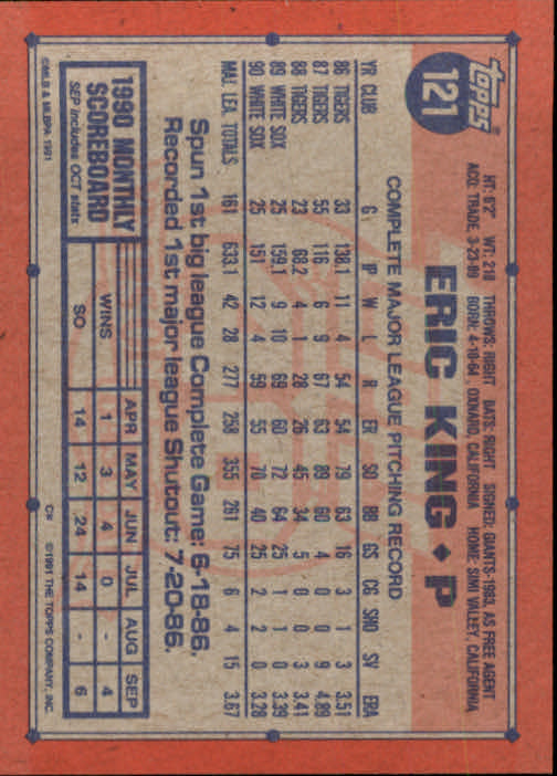 1991 Topps Baseball Card Pick 2-242 - Picture 235 of 473