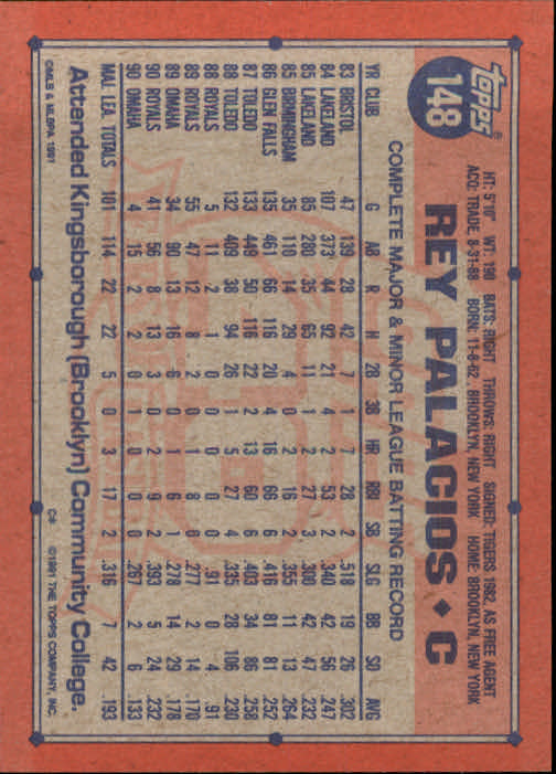 1991 Topps Baseball Card Pick 2-242 - Picture 289 of 473