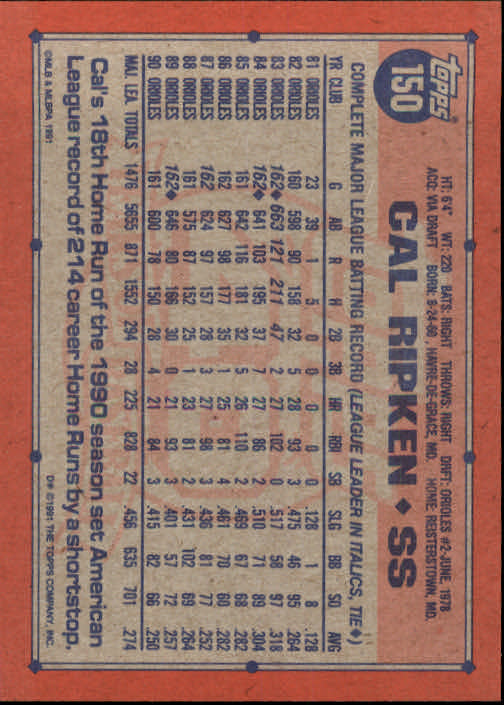 1991 Topps Baseball Card Pick 2-242 - Picture 293 of 473