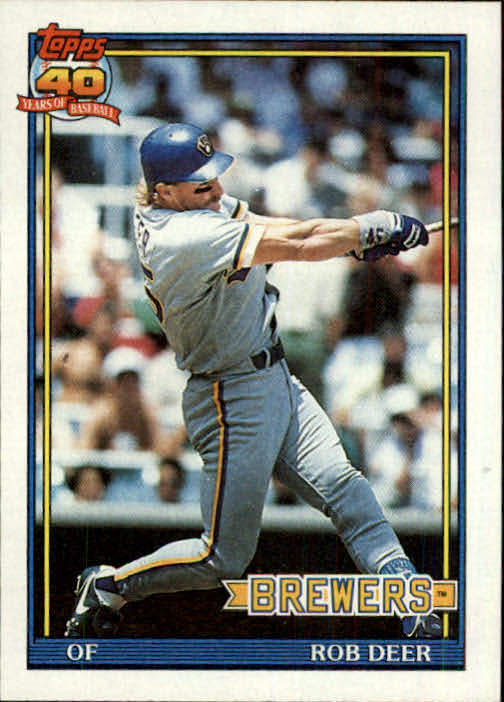 1991 Topps Baseball Card Pick 2-242 - Picture 374 of 473