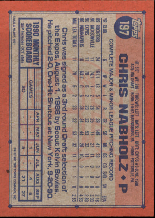 1991 Topps Baseball Card Pick 2-242 - Picture 385 of 473