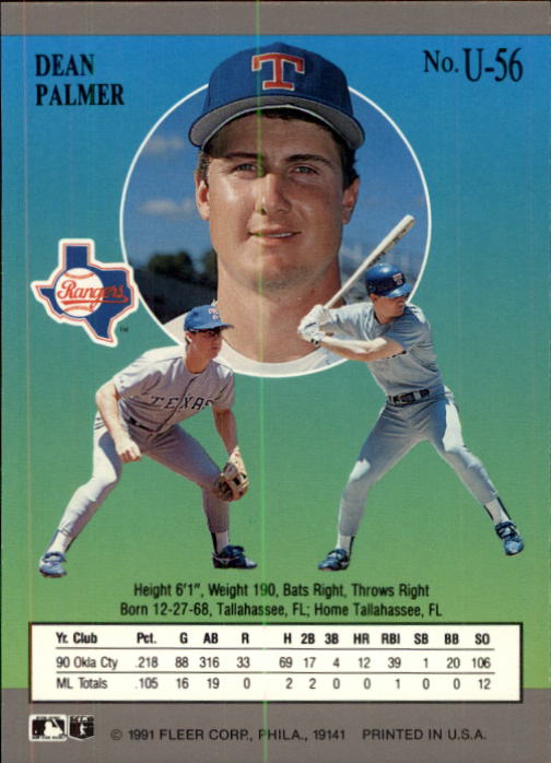 thumbnail 99  - 1991 Ultra Update Baseball #1-120 - Your Choice GOTBASEBALLCARDS