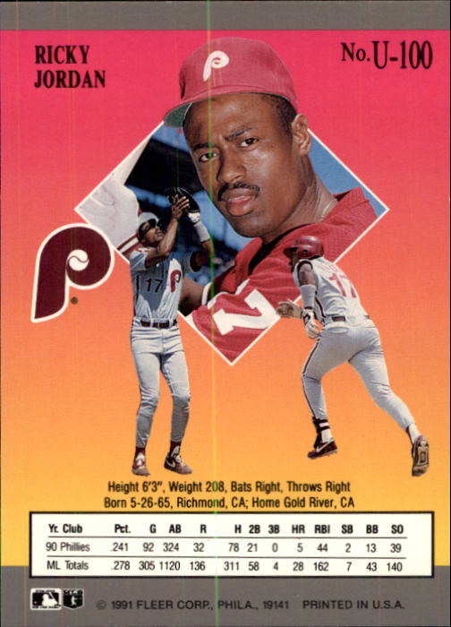 thumbnail 173  - 1991 Ultra Update Baseball #1-120 - Your Choice GOTBASEBALLCARDS