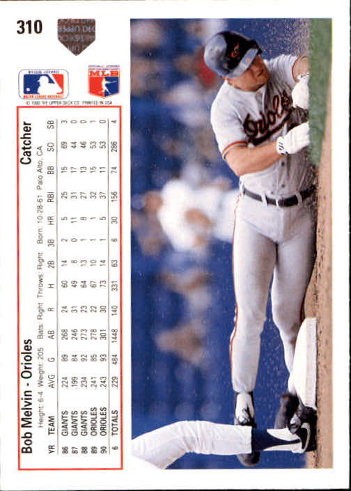 1991 Upper Deck Baseball Card Pick 260-525