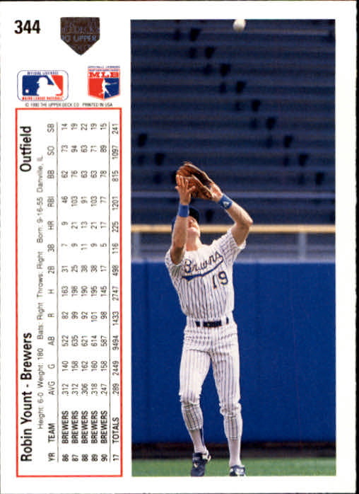 1991 Upper Deck Baseball Card Pick 260-525