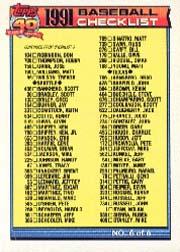 A7914- 1991 O-Pee-Chee BB Card #s 637-792 +Rookies -You Pick- 15+ FREE US SHIP - Bild 145 von 148