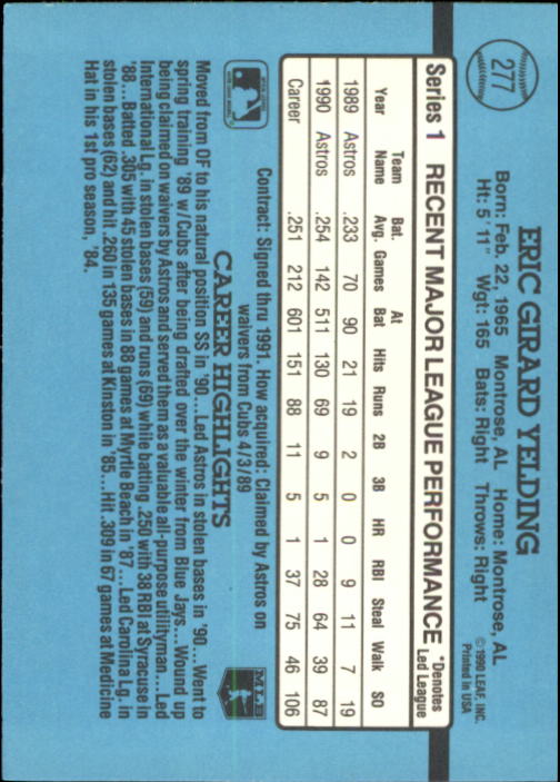 thumbnail 11  - 1991 Donruss Baseball Card Pick 273-521