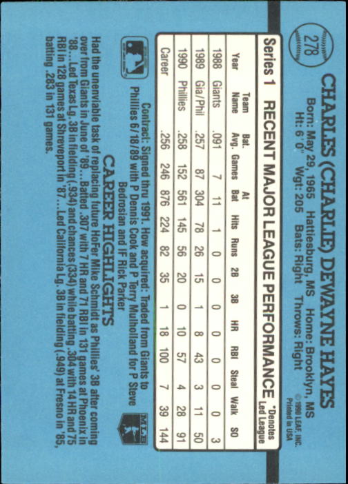 thumbnail 13  - 1991 Donruss Baseball Card Pick 273-521