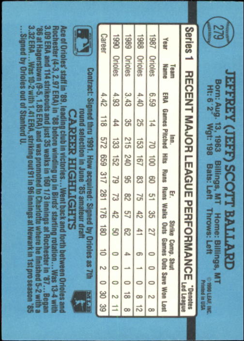 thumbnail 15  - 1991 Donruss Baseball Card Pick 273-521