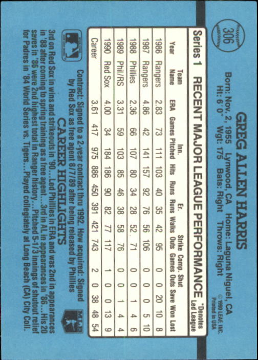 thumbnail 69  - 1991 Donruss Baseball Card Pick 273-521