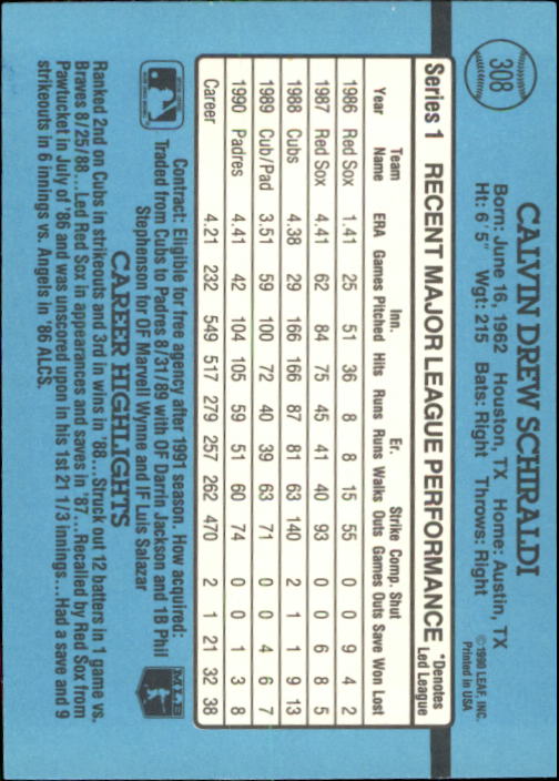thumbnail 73  - 1991 Donruss Baseball Card Pick 273-521