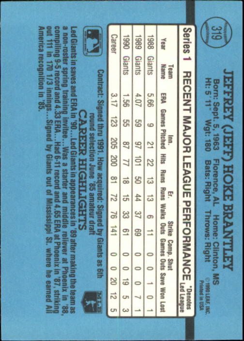 thumbnail 95  - 1991 Donruss Baseball Card Pick 273-521