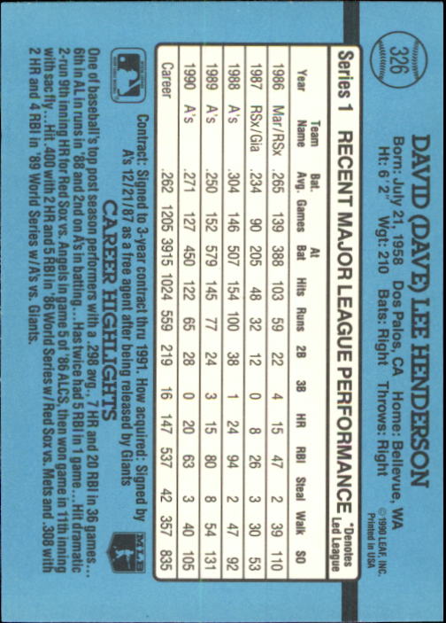 thumbnail 109  - 1991 Donruss Baseball Card Pick 273-521