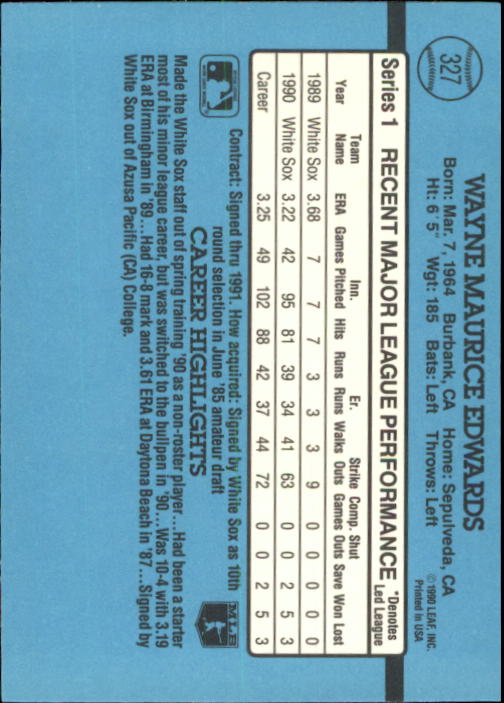 thumbnail 111  - 1991 Donruss Baseball Card Pick 273-521