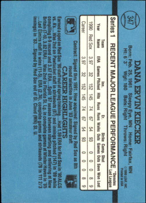 thumbnail 151  - 1991 Donruss Baseball Card Pick 273-521