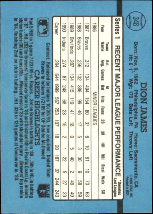 thumbnail 153  - 1991 Donruss Baseball Card Pick 273-521