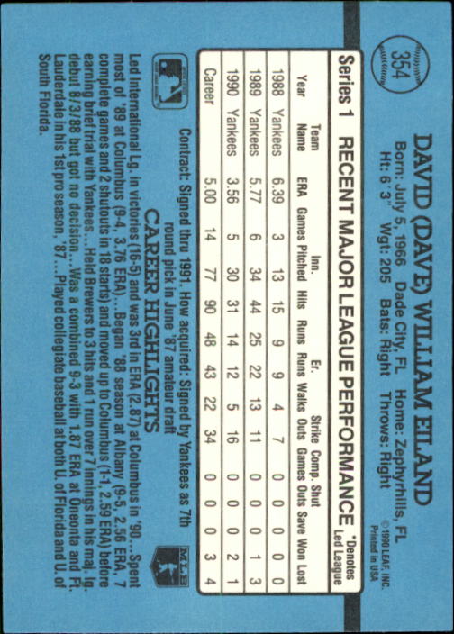 thumbnail 165  - 1991 Donruss Baseball Card Pick 273-521