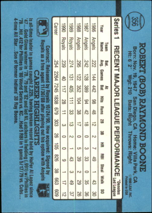 thumbnail 169  - 1991 Donruss Baseball Card Pick 273-521