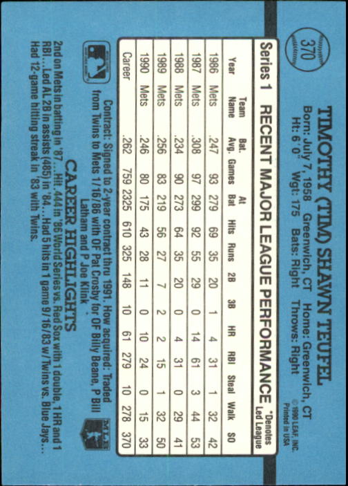 thumbnail 197  - 1991 Donruss Baseball Card Pick 273-521