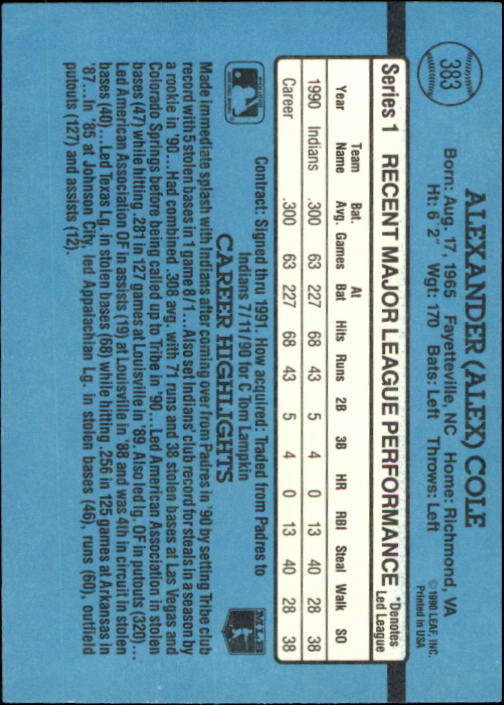 thumbnail 223  - 1991 Donruss Baseball Card Pick 273-521