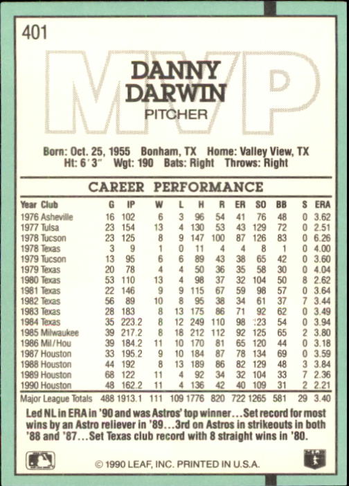 thumbnail 255  - 1991 Donruss Baseball Card Pick 273-521