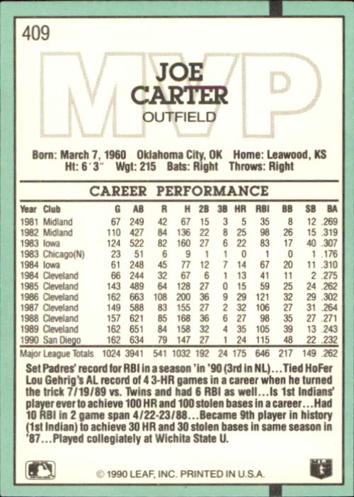 thumbnail 269  - 1991 Donruss Baseball Card Pick 273-521