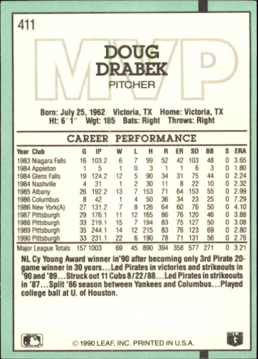 thumbnail 273  - 1991 Donruss Baseball Card Pick 273-521