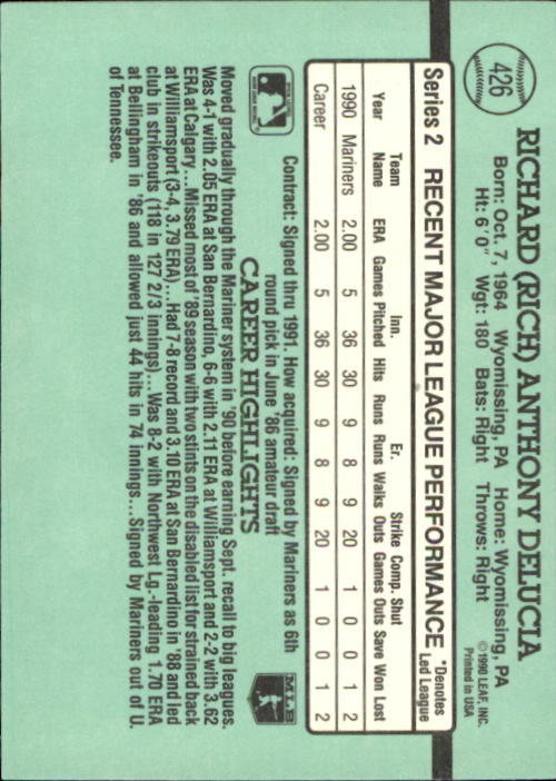 thumbnail 301  - 1991 Donruss Baseball Card Pick 273-521