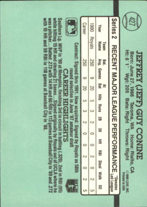 thumbnail 303  - 1991 Donruss Baseball Card Pick 273-521