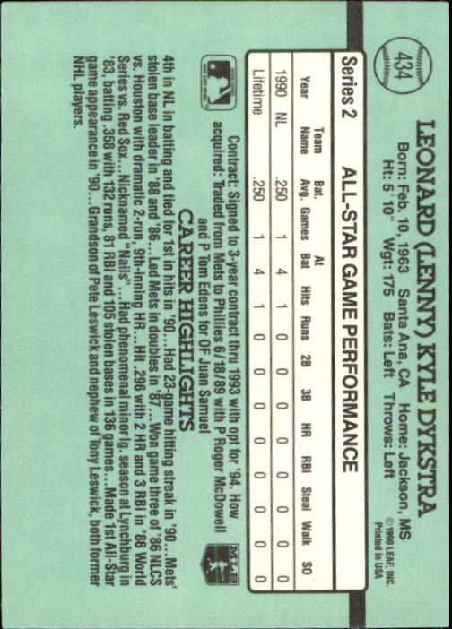 thumbnail 313  - 1991 Donruss Baseball Card Pick 273-521