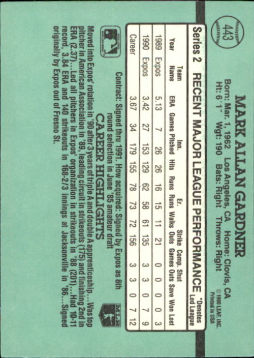 thumbnail 331  - 1991 Donruss Baseball Card Pick 273-521
