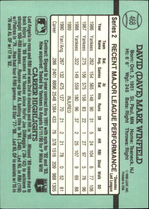thumbnail 375  - 1991 Donruss Baseball Card Pick 273-521