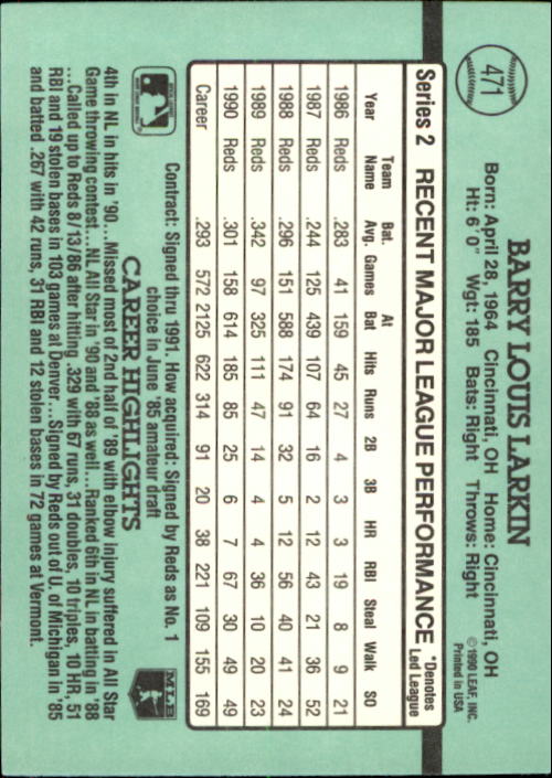 thumbnail 381  - 1991 Donruss Baseball Card Pick 273-521