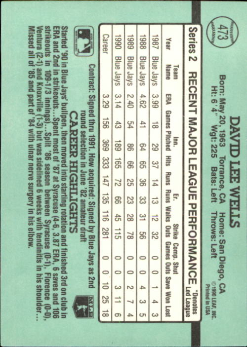 thumbnail 383  - 1991 Donruss Baseball Card Pick 273-521