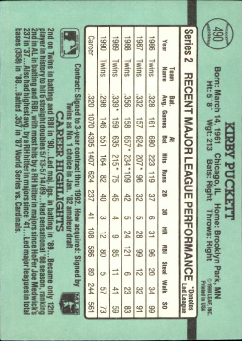 thumbnail 413  - 1991 Donruss Baseball Card Pick 273-521