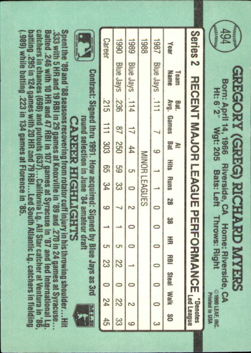 thumbnail 419  - 1991 Donruss Baseball Card Pick 273-521