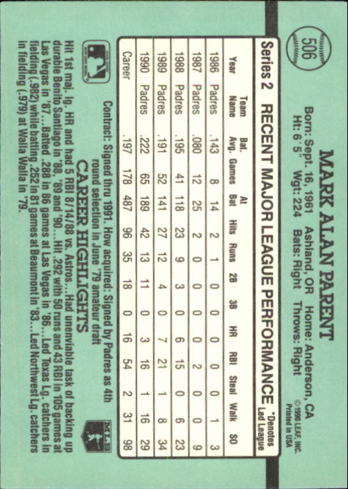 thumbnail 433  - 1991 Donruss Baseball Card Pick 273-521