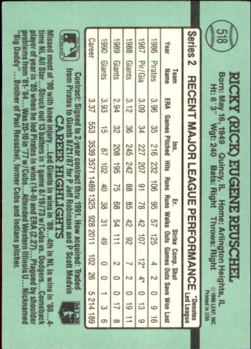 thumbnail 449  - 1991 Donruss Baseball Card Pick 273-521