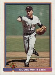 A9914- 1991 Bowman Baseball Cards 501-704 +Rookies -You Pick- 10+ FREE US SHIP - Picture 288 of 395