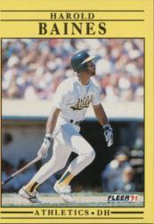 1991 Fleer Baseball Card Pick 1-250 - Picture 4 of 494