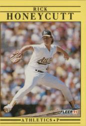 1991 Fleer Baseball Card Pick 1-250 - Picture 22 of 494
