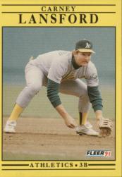 1991 Fleer Baseball Card Pick 1-250 - Picture 28 of 494