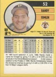 1991 Fleer Baseball Card Pick 1-250 - Picture 102 of 494