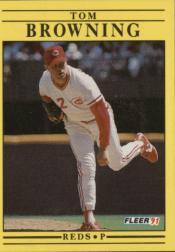 1991 Fleer Baseball Card Pick 1-250 - Picture 115 of 494