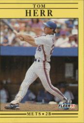 1991 Fleer Baseball Card Pick 1-250 - Picture 293 of 494