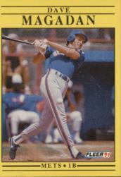 1991 Fleer Baseball Card Pick 1-250 - Picture 301 of 494