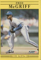 1991 Fleer Baseball Card Pick 1-250 - Picture 353 of 494