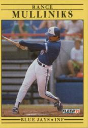 1991 Fleer Baseball Card Pick 1-250 - Picture 355 of 494