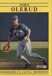 1991 Fleer Baseball Card Pick 1-250 - Picture 359 of 494